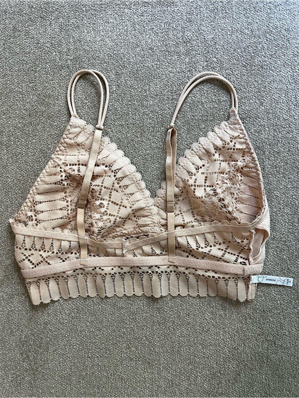 Anemone Cream Crochet Lace Bralette - Picture 12 of 12
